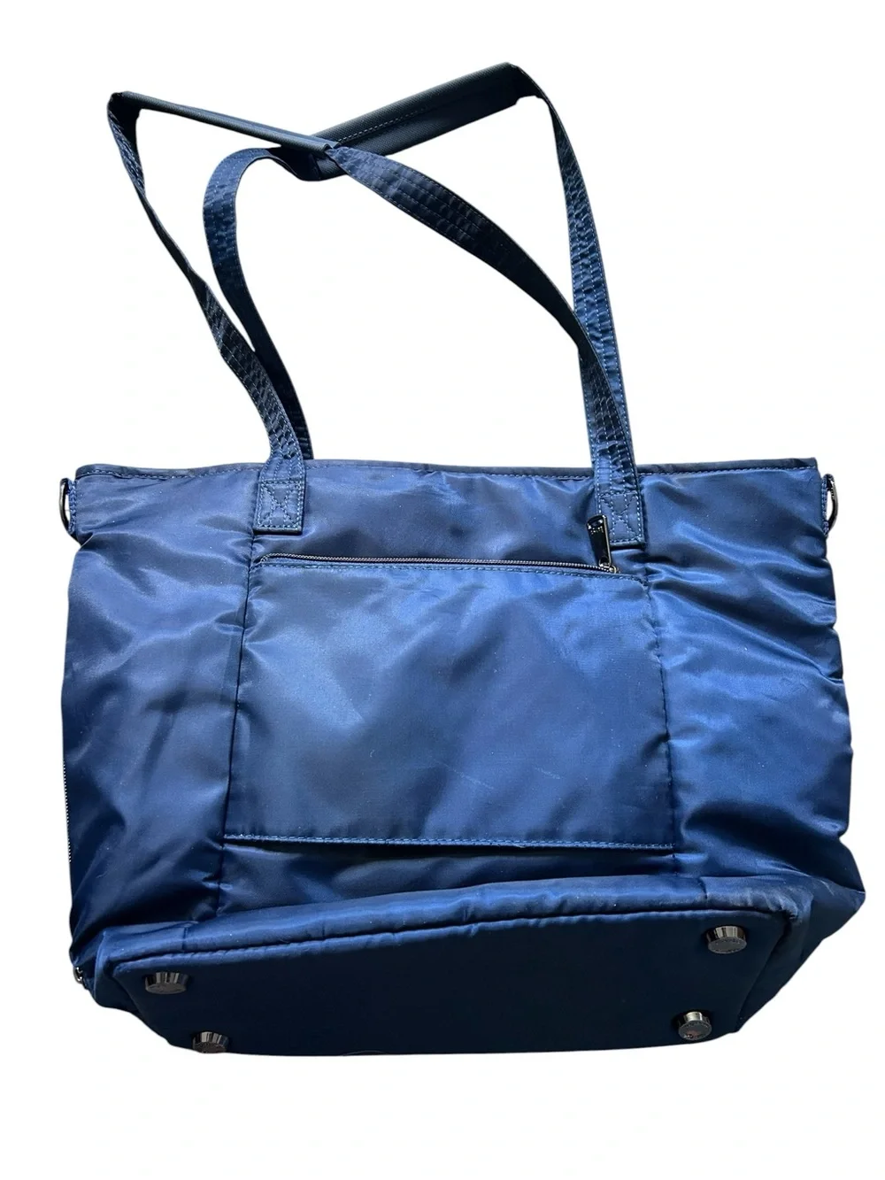 Navy Blue Lug Rally Shoulder Tote Bag - Picture 5 of 6